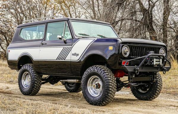 1978 International Harvester Scout II 4x4 Black Rallye Automatic