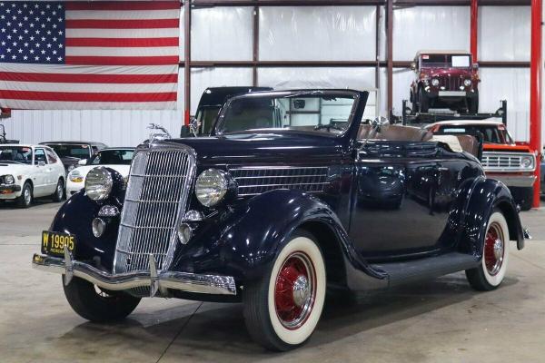 1935 Ford Flathead 221ci V8 Convertible