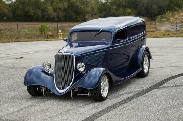 1933 Ford Model 18 Blue Sedan Delivery 468 Miles