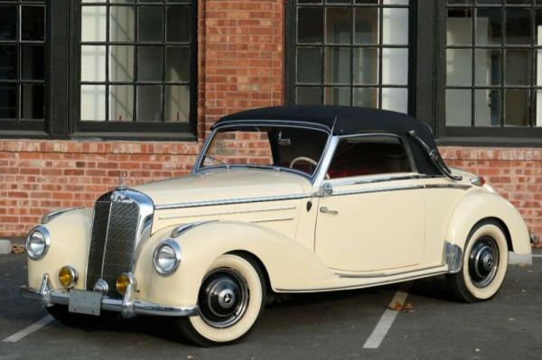 1952 Mercedes-Benz 200-Series Cabriolet Ivory