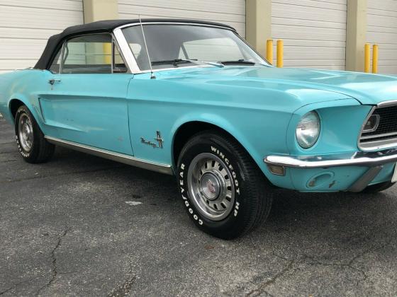 1968 Ford Mustang Convertible 289 c.i automatic