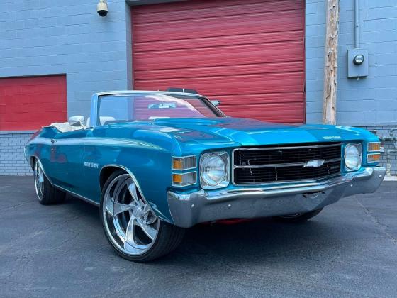 1972 CHEVROLET CHEVELLE SS Convertible FRAME OFF RESTORED