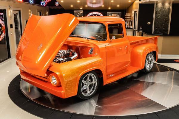 1956 Ford F100 351 V8 Pickup Big Window Restomod