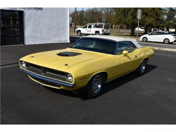 1970 Plymouth Cuda Convertible 440 Six-Pack