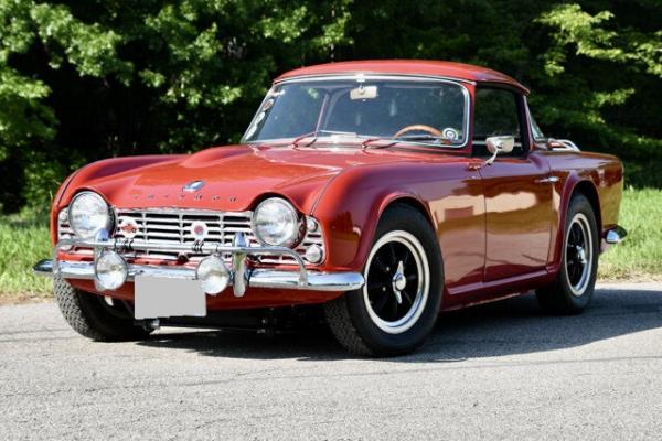 1963 TRIUMPH TR4 SUPERCHARGED cabriolet