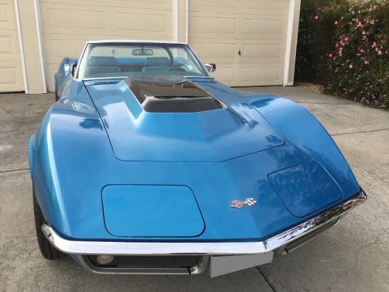 1969 Chevrolet Corvette Convertible Manual