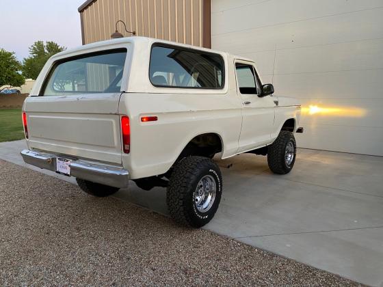 1979 Ford Bronco 4WD, Automatic