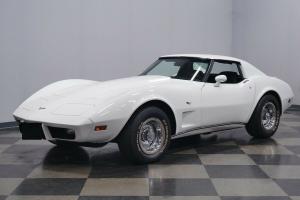 1977 Chevrolet Corvette 350ci motor automatic transmission White 53718 Miles