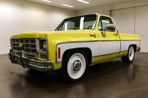 1978 Chevrolet C 10 4201 Miles Yellow Truck 350ci V8 Turbo 350 Automatic