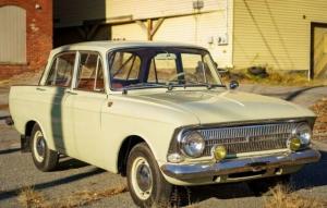 1972 Moskvitch IZH 412 Sedan Light Green 15336 Miles