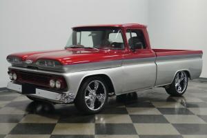 1960 Chevrolet C 10 Maroon Restomod Small block 350ci Chevy 5 Speed Manual