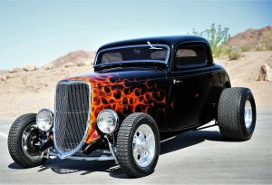 1933 Ford 3 Window Coupe completely redone bad boy