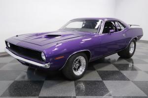 1970 Plymouth Cuda 426 Hemi ProStreet Purple Race Track 2 Miles