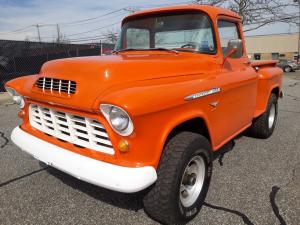 1955 Chevrolet 3100 SHORT BED STEPSIDE BIG BACK WINDOW PICKUP TRUCK GREAT SHAPE