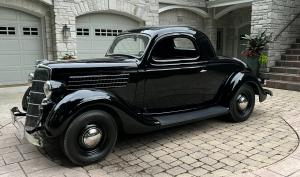 1935 Ford Model 48-720 3 Window in excellent condition