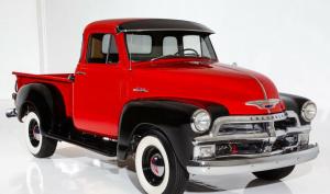 1954 Chevrolet 3100 Pickup Red 5 Window FrameOff 235ci 4Speed