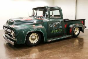 1956 Ford F100  44974 Miles Green Truck 350ci V8 700R4 Automatic