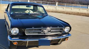 1965 Ford Mustang Very Nice Jet Black Coupe 289 V8