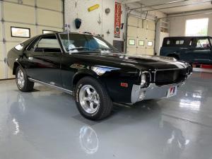 1968 AMC AMX Black 390 4 bbl with dual exhaust 49999 Miles