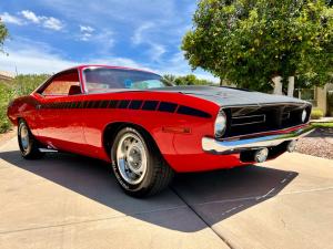 1970 Plymouth Cuda conversion to A833 23 spline 4speed car