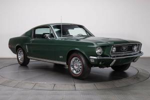 1968 Ford Mustang GT Highland Green Fastback 390 V8 81195 Miles