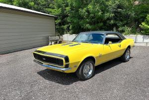 1968 Chevrolet Camaro RS SS DAYTONA YELLOW 396 4SPD 35278 Miles