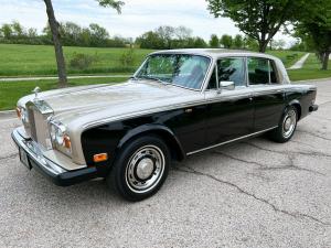 1979 Rolls-Royce Silver Shadow II Silver Sand metallic over Masons black