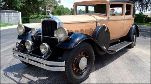 1930 PIERCE AROW MODEL B RESTORED STRAIGHT 8 CYL 3 SPEED MANUAL