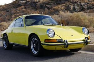 1971 Porsche 911T Yellow Coupe Runs Very Good