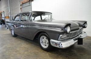 1957 Ford Custom 300 428 V8 Metallic Gray 7392 Miles