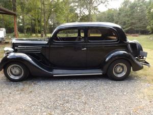 1935 Ford Model 48 2 Door Sedan 350 Chevy Motor with less than 1500 miles