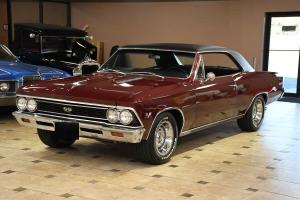 1966 Chevrolet Chevelle SS396 Black Period Correct 396 CI V8 Engine