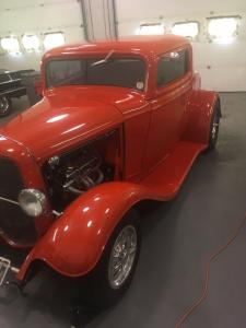 1932 Ford 3 WINDOW 460 HP 350 TRANS MARS RED