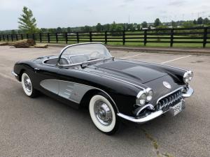 1958 Chevrolet Corvette Convertible TRIPLE BLACK