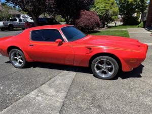 1971 Pontiac Firebird formula tribute ram air 400 CIV8 with a brand new muncie 4sp