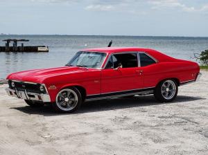 1972 Chevrolet Nova SS Tribute Bright Red 396 CID V8 72513 Miles