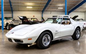 1973 Chevrolet Corvette White Automatic 1423 Miles