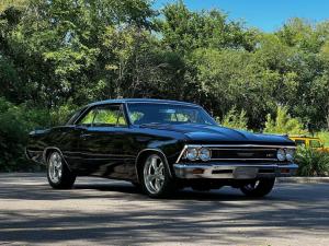 1966 Chevrolet Chevelle RESTOMOD LS PRO TOURING STYLE BLACK AUTOMATIC