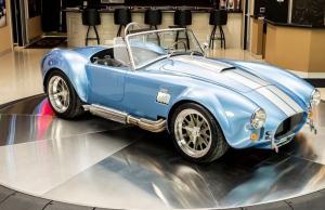 1965 Shelby Cobra Backdraft Light Blue 427 Iconic 5 Speed Manual 1496 Miles