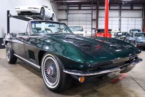 1967 Chevrolet Corvette Convertible Goodwood Green 48438 Miles