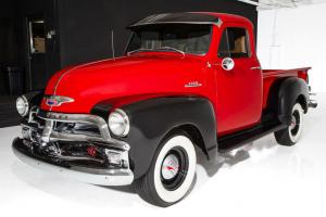 1954 Chevrolet 3100 Pickup Red 5 Window FrameOff 235ci 4Speed