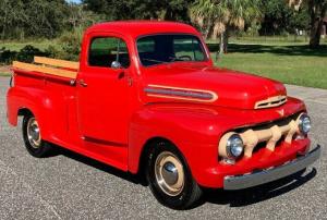 1951 Ford F1 Pickup Truck 239 Flathead V8 engine