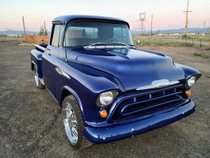 1957 Chevrolet 3100 frame off restoration RWD Automatic