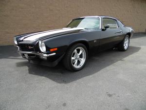 1973 Chevrolet Camaro Z28 383 Stroker Turbo 400 Black