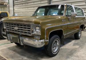 1975 Chevrolet Blazer Cheyenne 350 Auto Original Interior