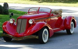 1936 Replica AUBURN BOAT TAIL SPEEDSTER CONVERTIBLE