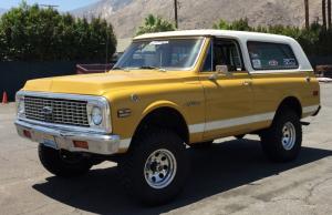 1972 Chevrolet Blazer CST 4X4 good shape 86000 miles