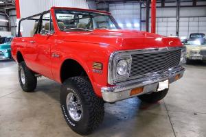 1972 Chevrolet Blazer k5 4x4 Viper Red SUV 350ci V8