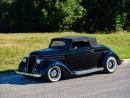 1936 Ford Cabriolet Convertible Black All Real Steal Body