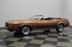 1973 Ford Mustang Convertible Mach 1 Tribute drop top Pony car Copper Brown Metallic